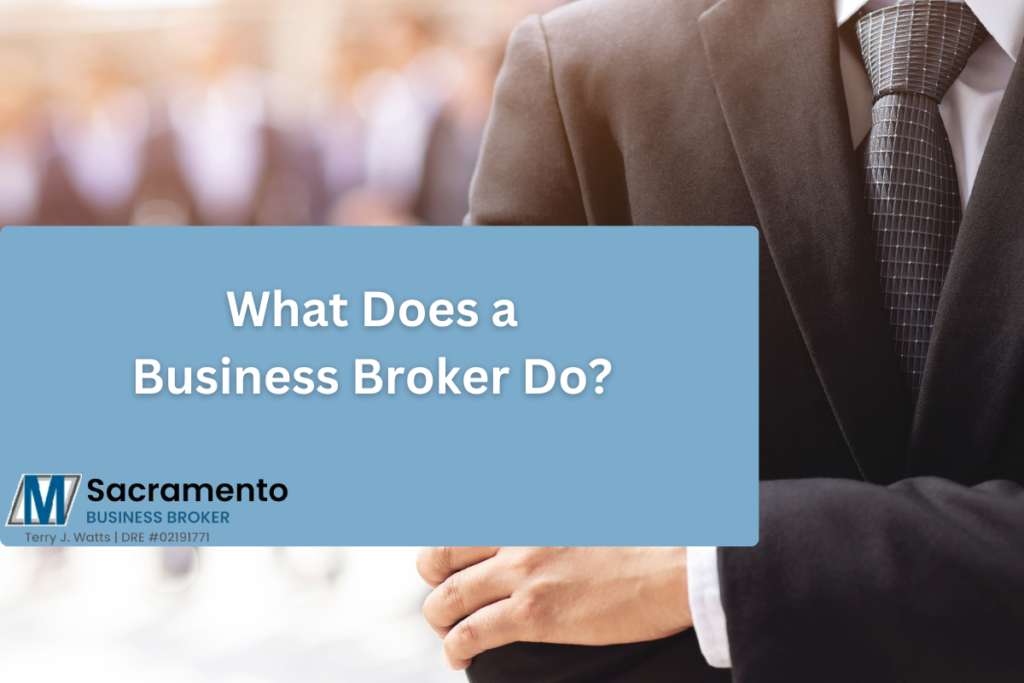 What does a business broker do?